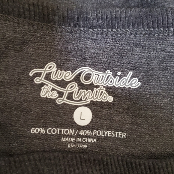 LOL | Women's gray with animal-print and white text graphic sweater. NWT - Picture 5 of 7